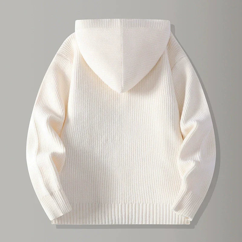 GILET EN MAILLE À CAPUCHE STIRLING