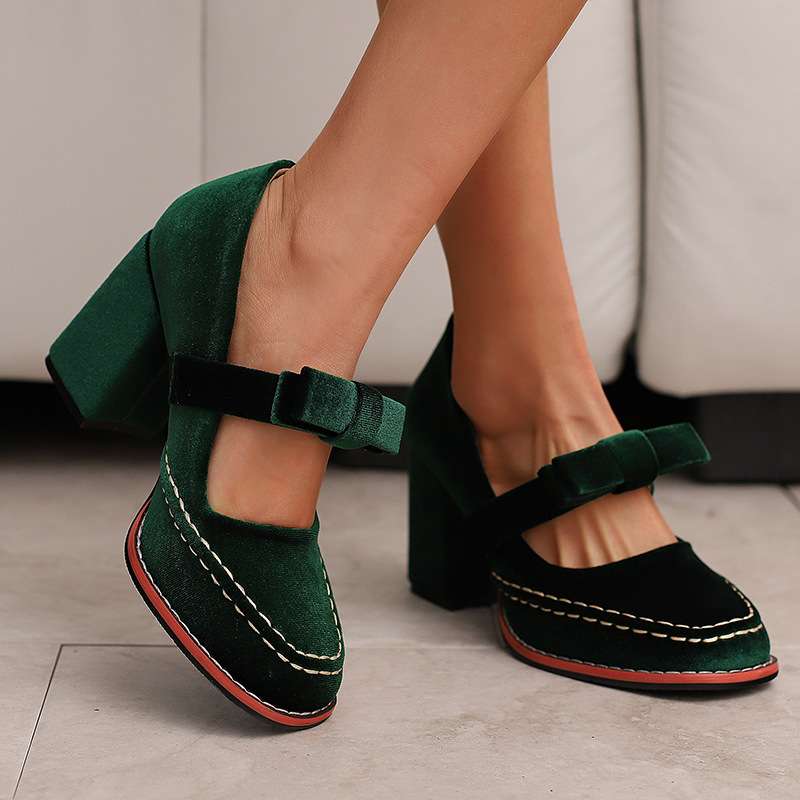 Mocassins Marlowe en velours