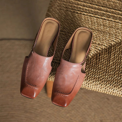 Hattie Leather Mules