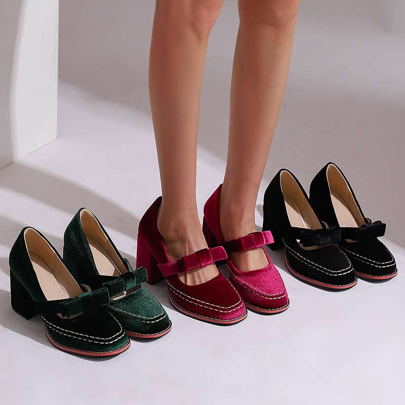 Mocassins Marlowe en velours