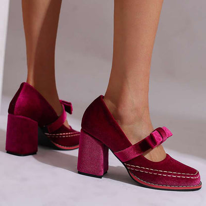 Mocassins Marlowe en velours