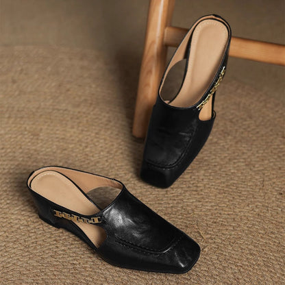 Hattie Leather Mules