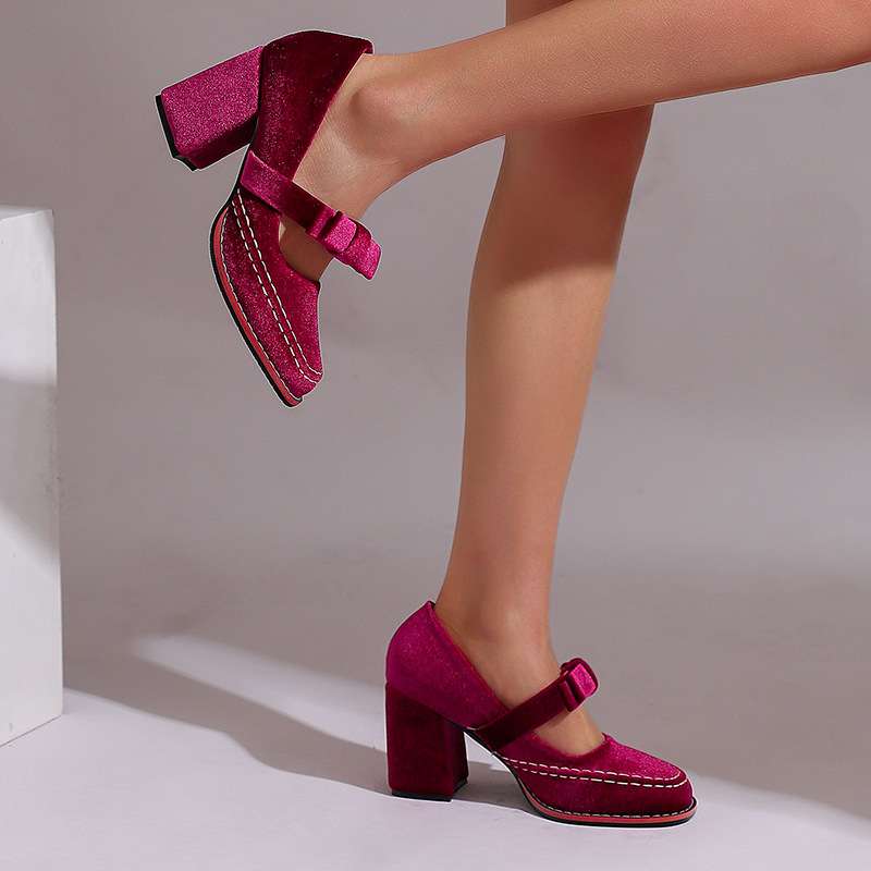 Mocassins Marlowe en velours