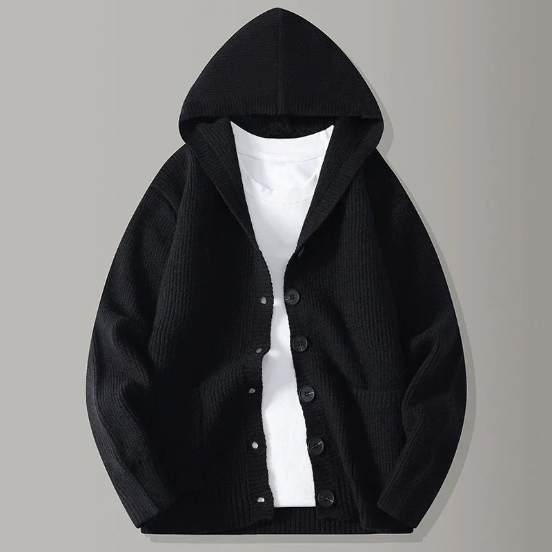 GILET EN MAILLE À CAPUCHE STIRLING