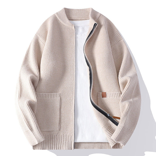 VESTE HENLEY EN LAINE MERINOS