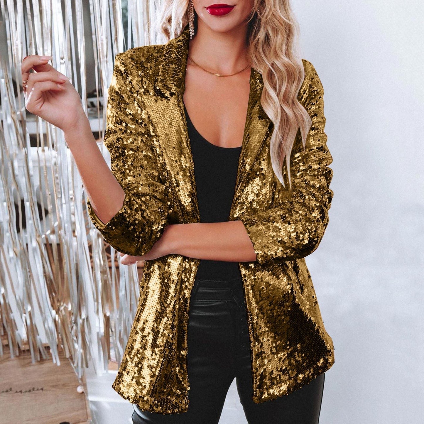Maeve Sequined Blazer