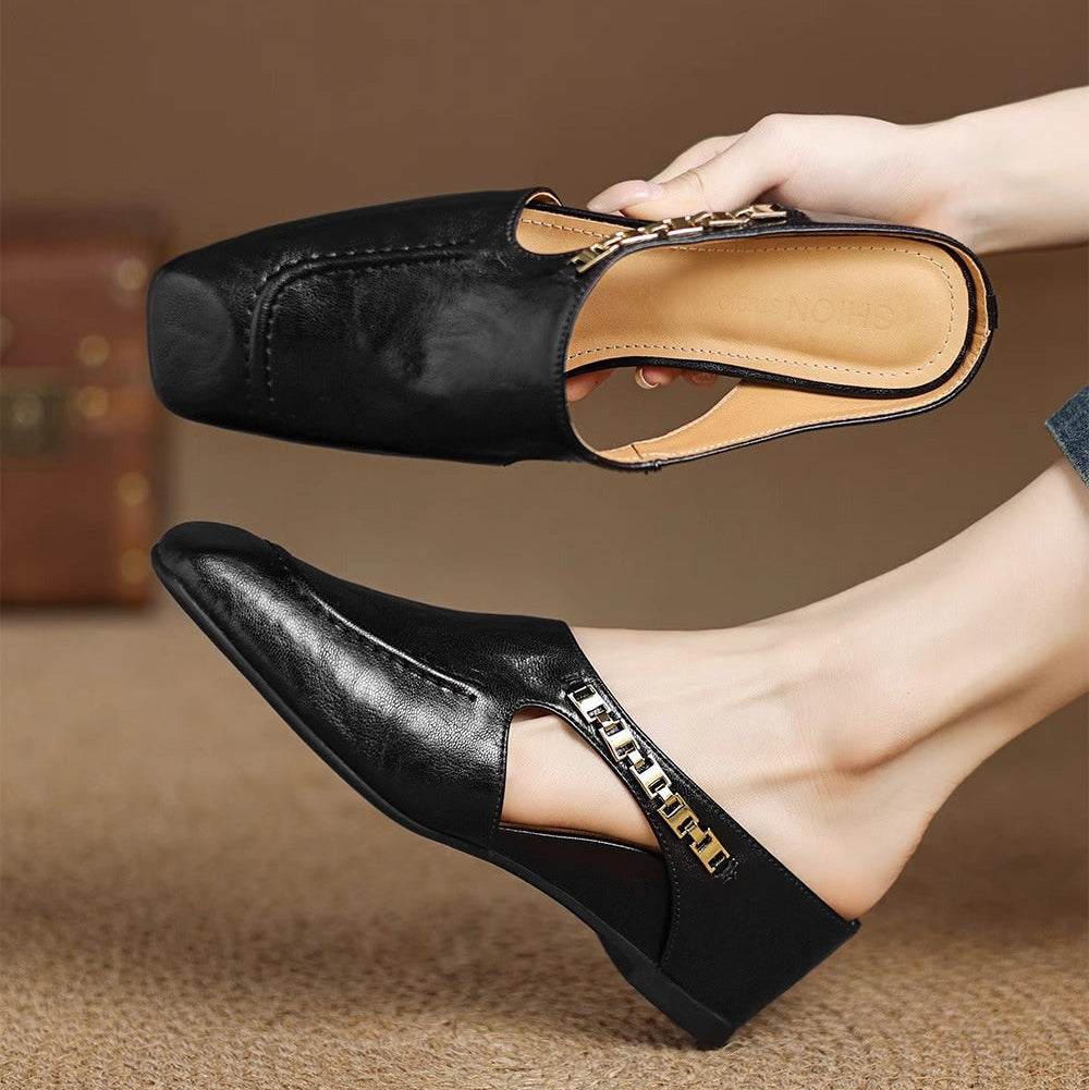 Hattie Leather Mules