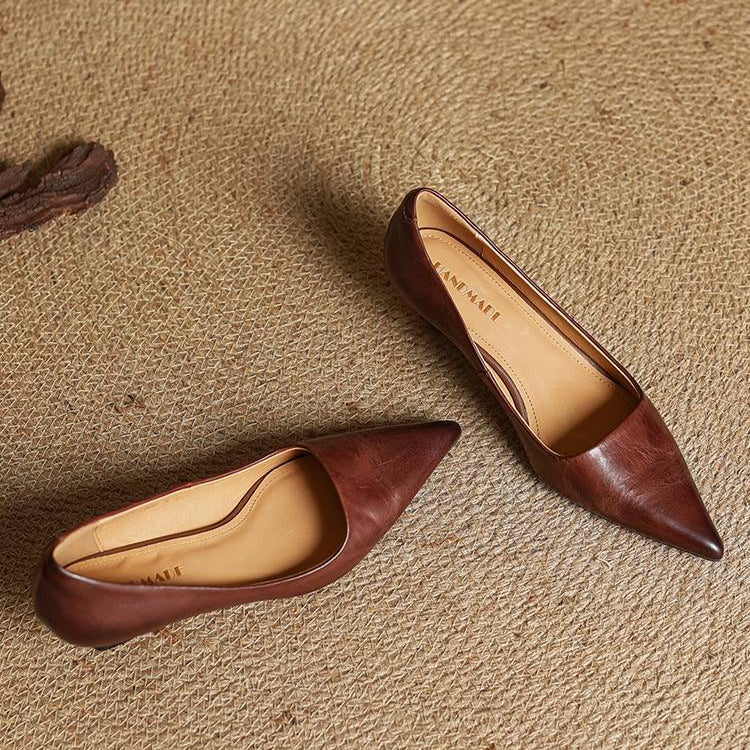 Chaussures à talons en cuir Hartley