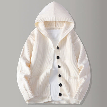 GILET EN MAILLE À CAPUCHE STIRLING