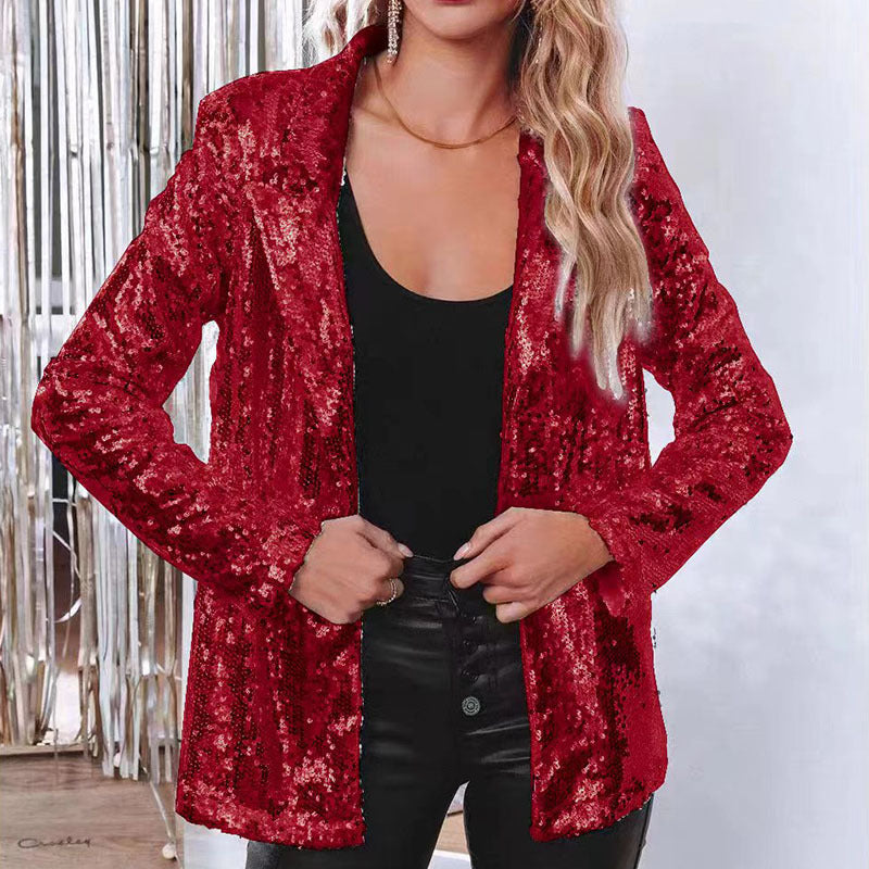 Maeve Sequined Blazer