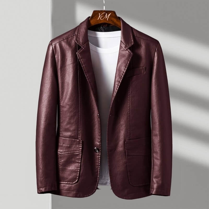 Veste en cuir Luca