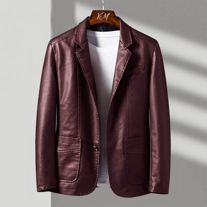 Veste en cuir Luca