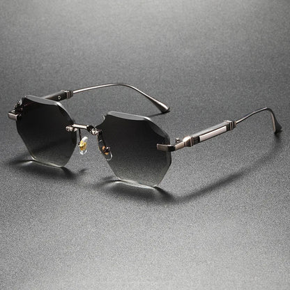 Dorian Rimless Sunglasses