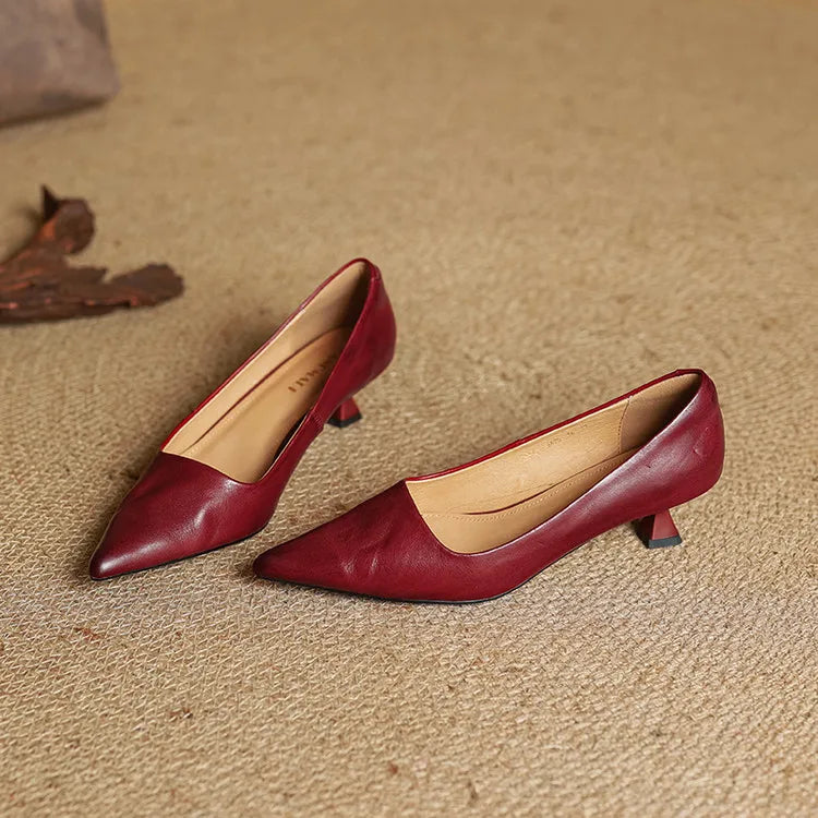 Chaussures à talons en cuir Hartley