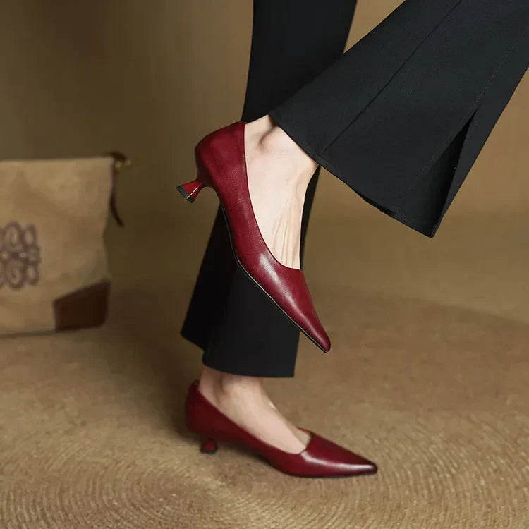 Chaussures à talons en cuir Hartley