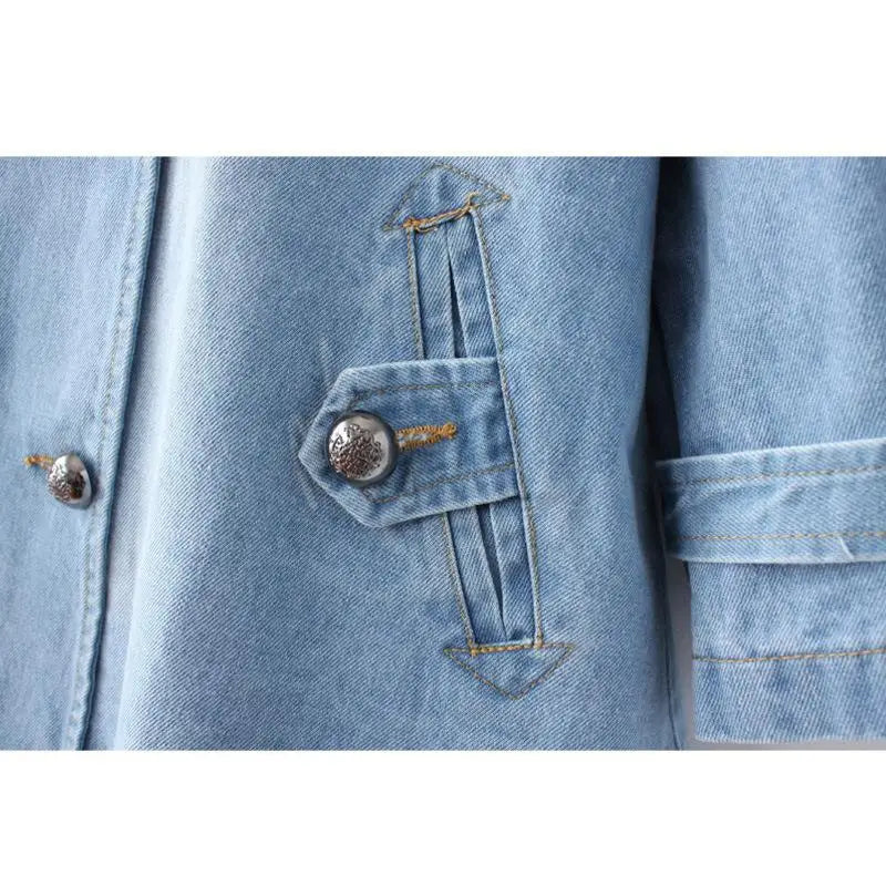 Manteau Cape en Jean Quotidien