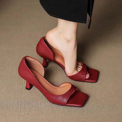 TALONS EN CUIR CILLIAN