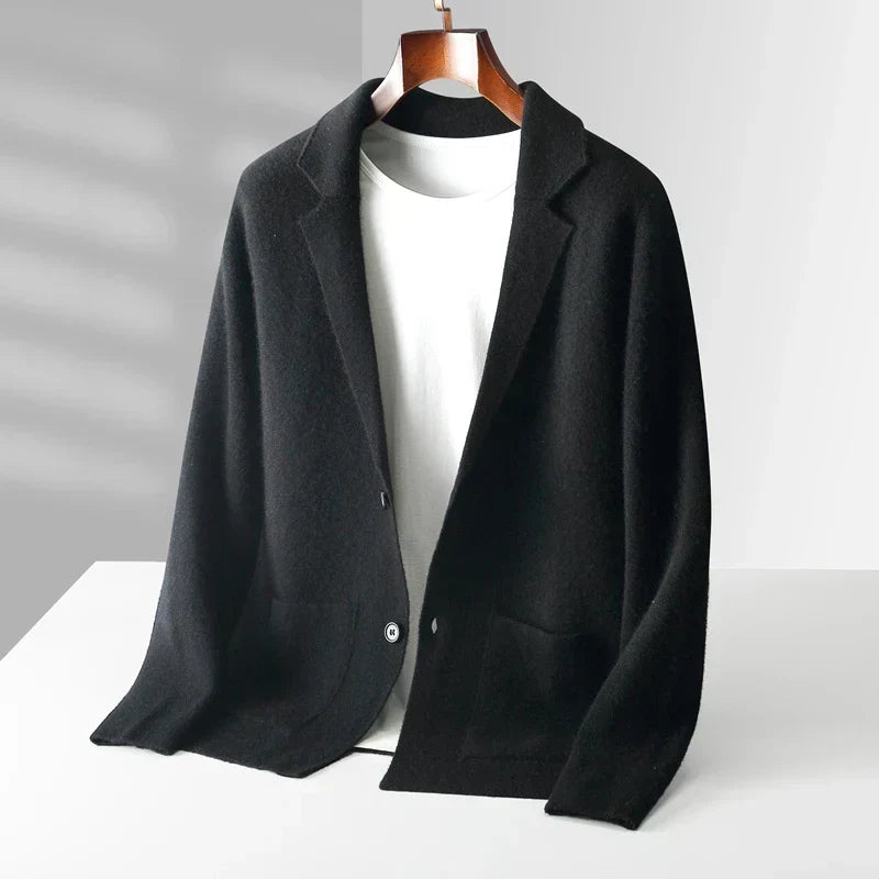 Gilet en cachemire côtelé Pemberton