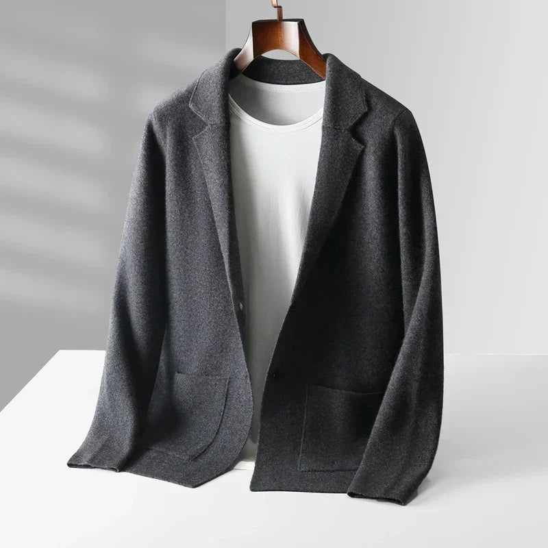 Gilet en cachemire côtelé Pemberton