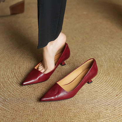 Chaussures à talons en cuir Hartley