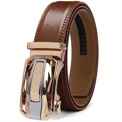 Ceinture à cliquet en cuir Lawson