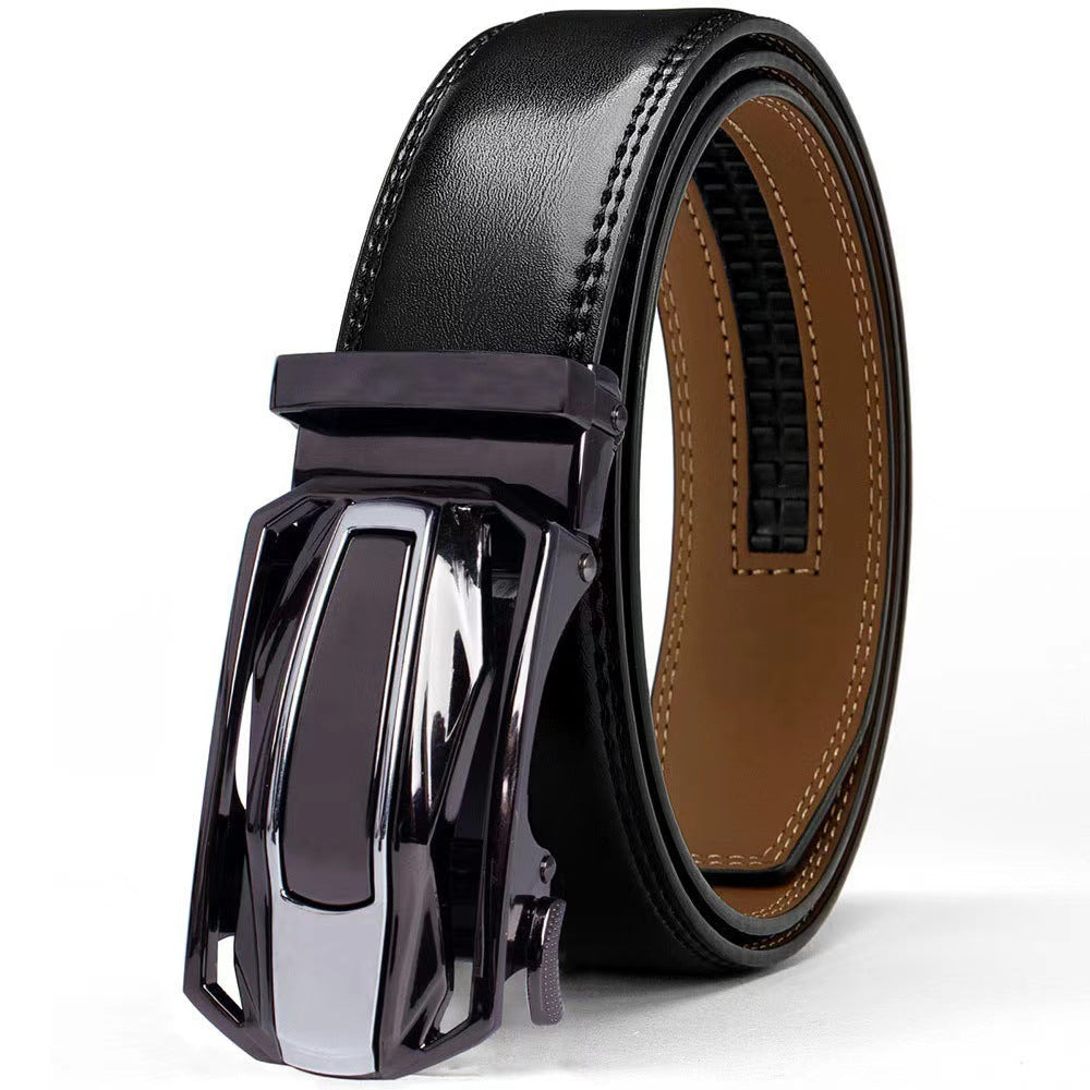 Ceinture à cliquet en cuir Lawson
