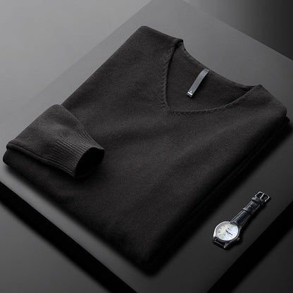 HUXFORD CASHMERE V-NECK