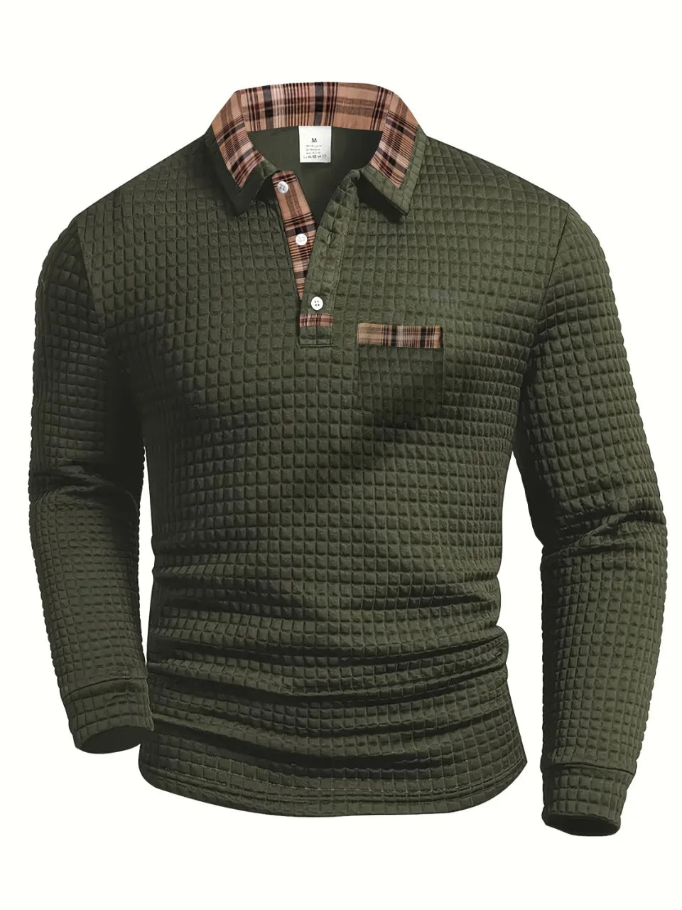 Kensington Checked Knit Polo