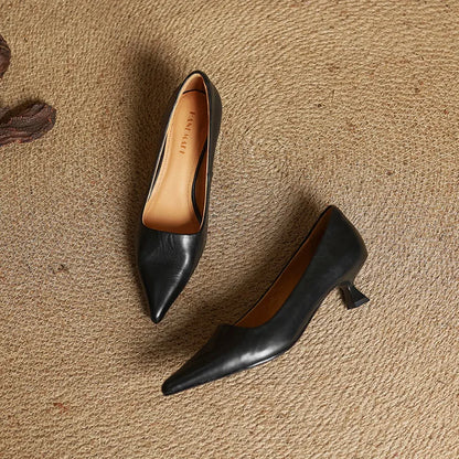 Chaussures à talons en cuir Hartley