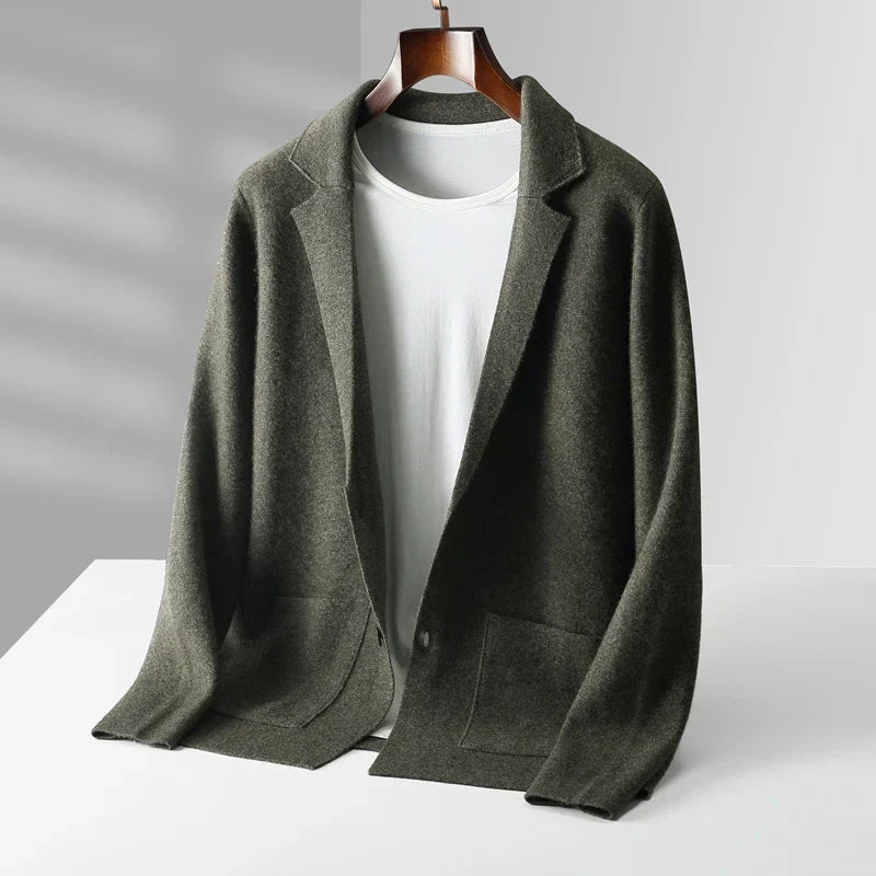 Gilet en cachemire côtelé Pemberton