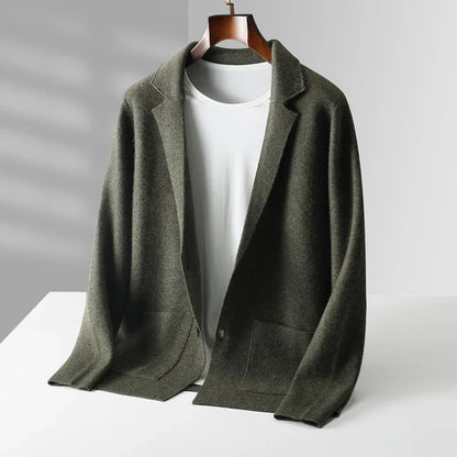 Gilet en cachemire côtelé Pemberton