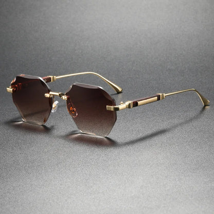 Dorian Rimless Sunglasses