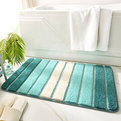 TAPIS DE BAIN EN MAILLE ORGANIQUE CACHEMIRE