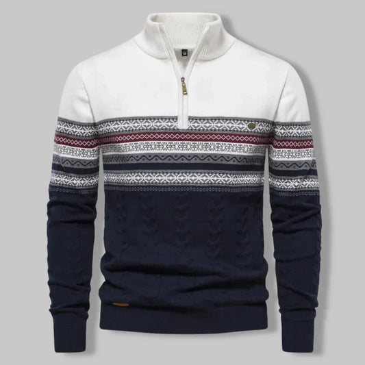 Pull Oslo col zippé