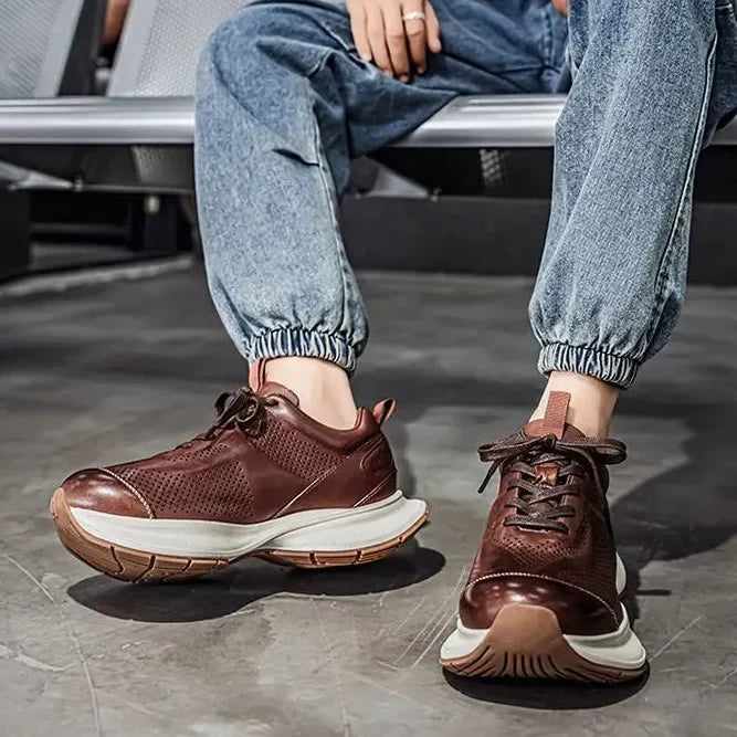 Baskets en cuir ALVERTON