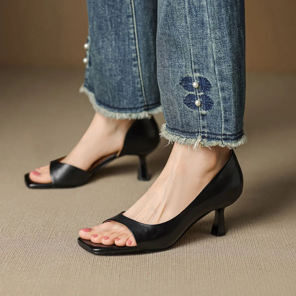 TALONS EN CUIR CILLIAN