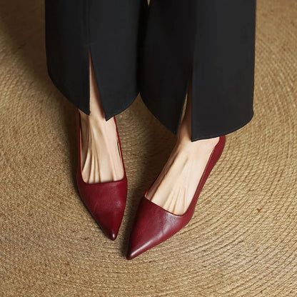 Chaussures à talons en cuir Hartley