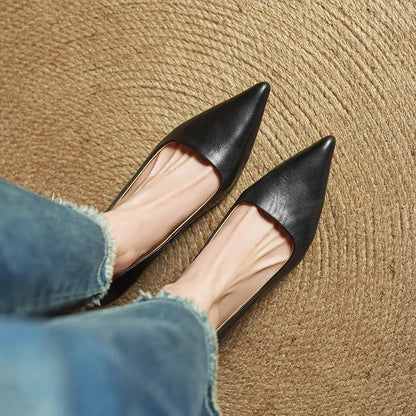 Chaussures à talons en cuir Hartley