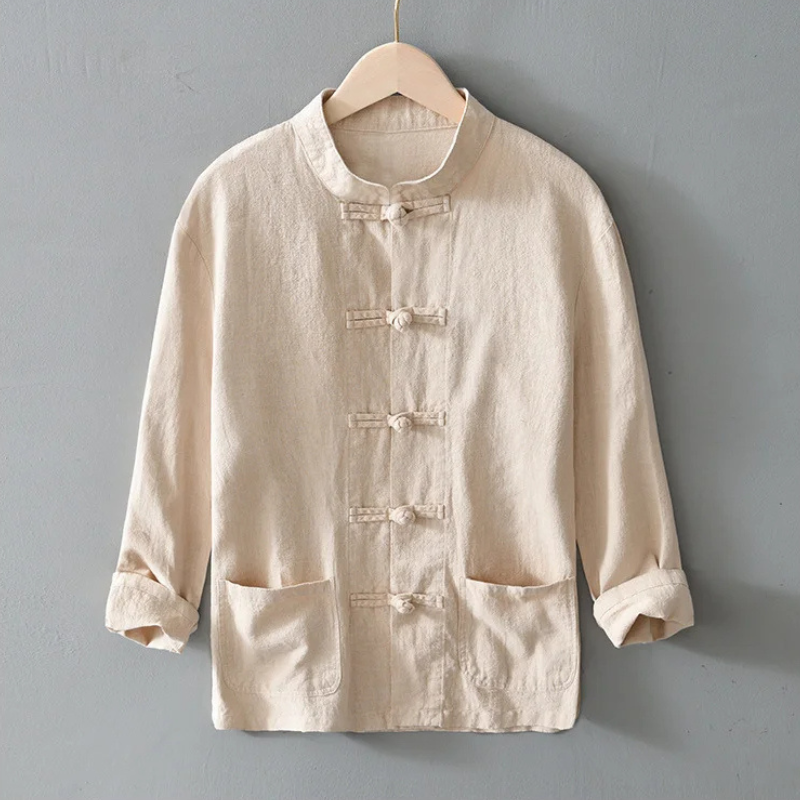Chemise col mandarin Ellis