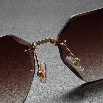 Dorian Rimless Sunglasses