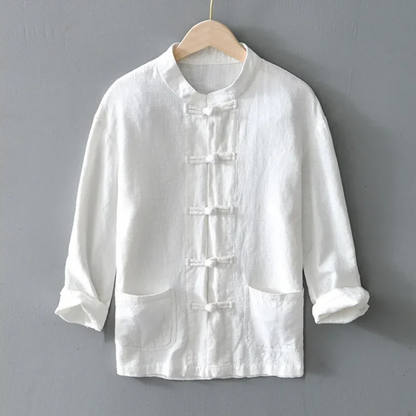 Chemise col mandarin Ellis