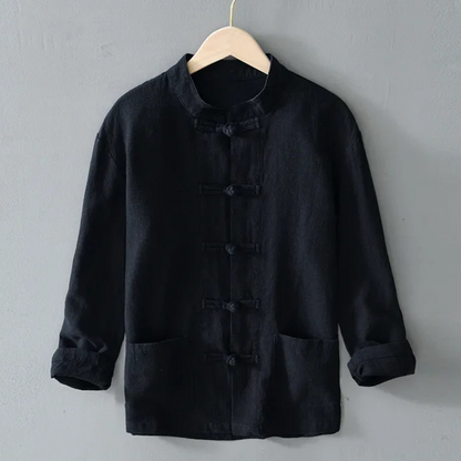 Chemise col mandarin Ellis