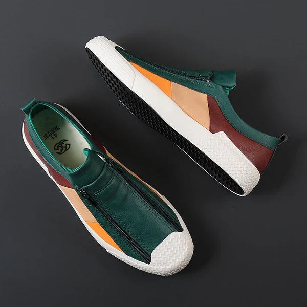 Baskets en cuir Felix