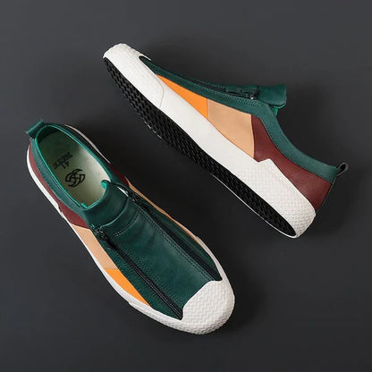 Baskets en cuir Felix