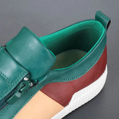 Baskets en cuir Felix