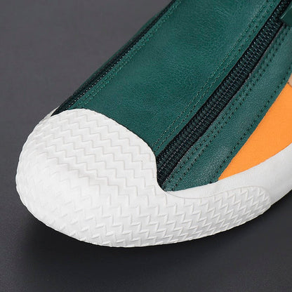 Baskets en cuir Felix