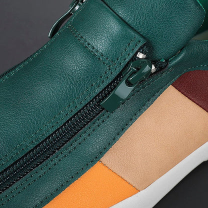 Baskets en cuir Felix