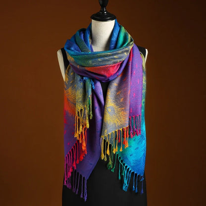 Écharpe en cachemire Vivienne Boho