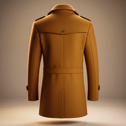 Manteau en laine vierge Callum