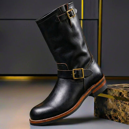 Bancroft Bottes en cuir vintage
